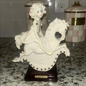 Armani Collezioni Cream and Brown Figurine